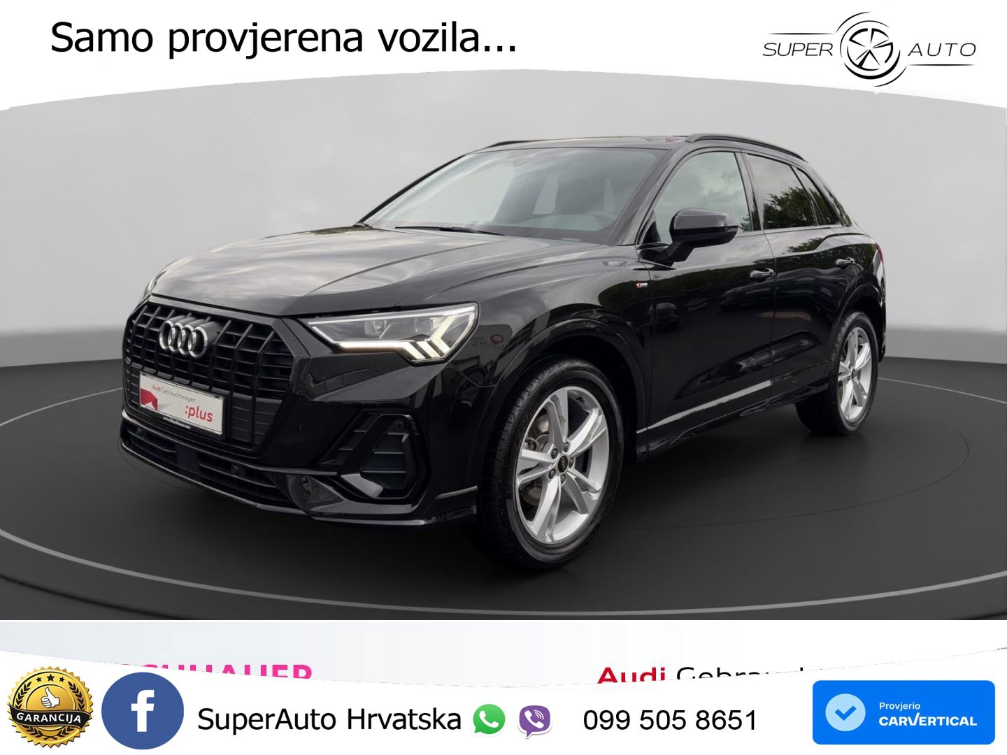 Audi Q3 35 TFSI (150 KS) S tronic S line LED+GR SJED+ACC