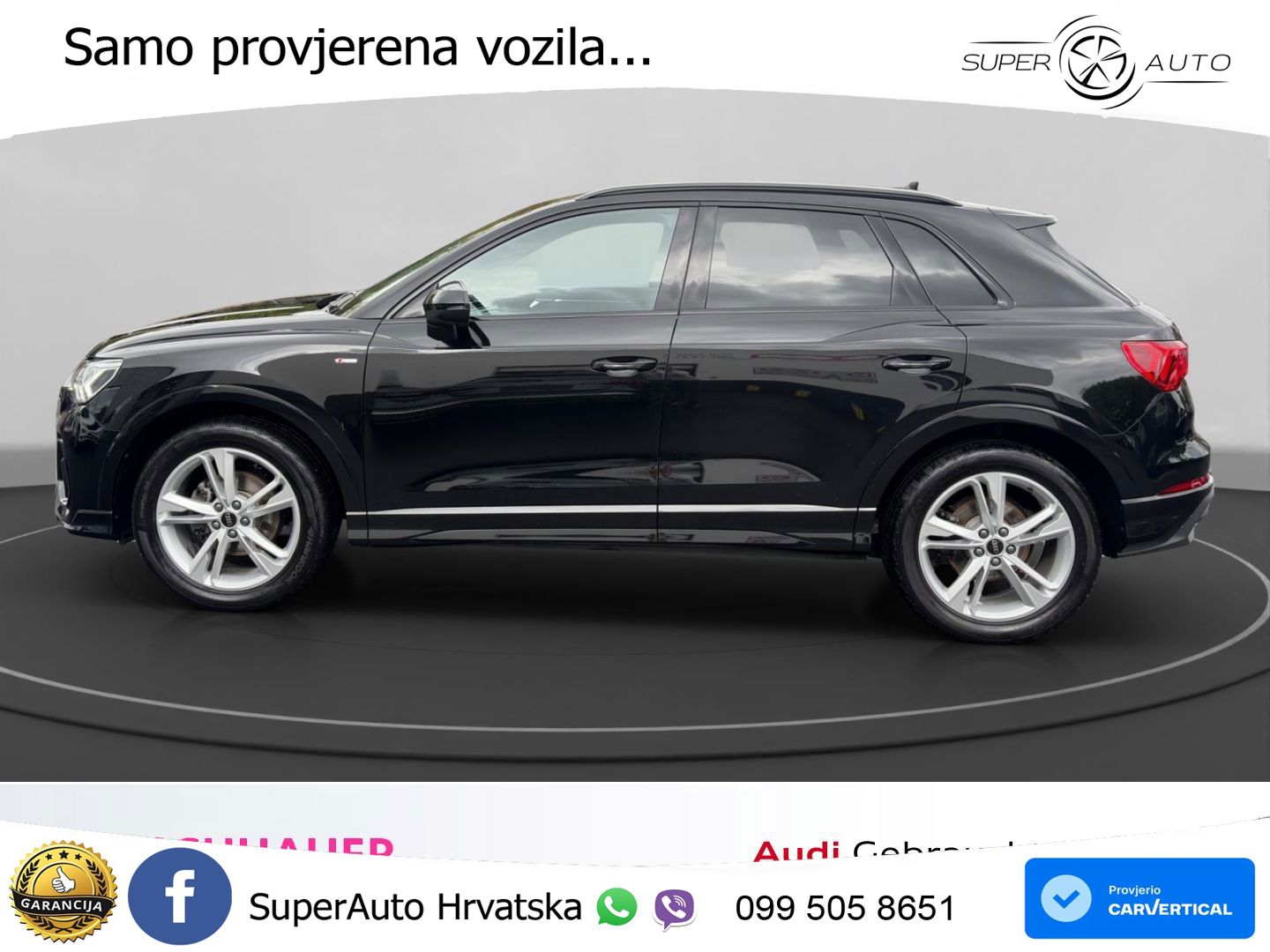 Audi Q3 35 TFSI (150 KS) S tronic S line LED+GR SJED+ACC