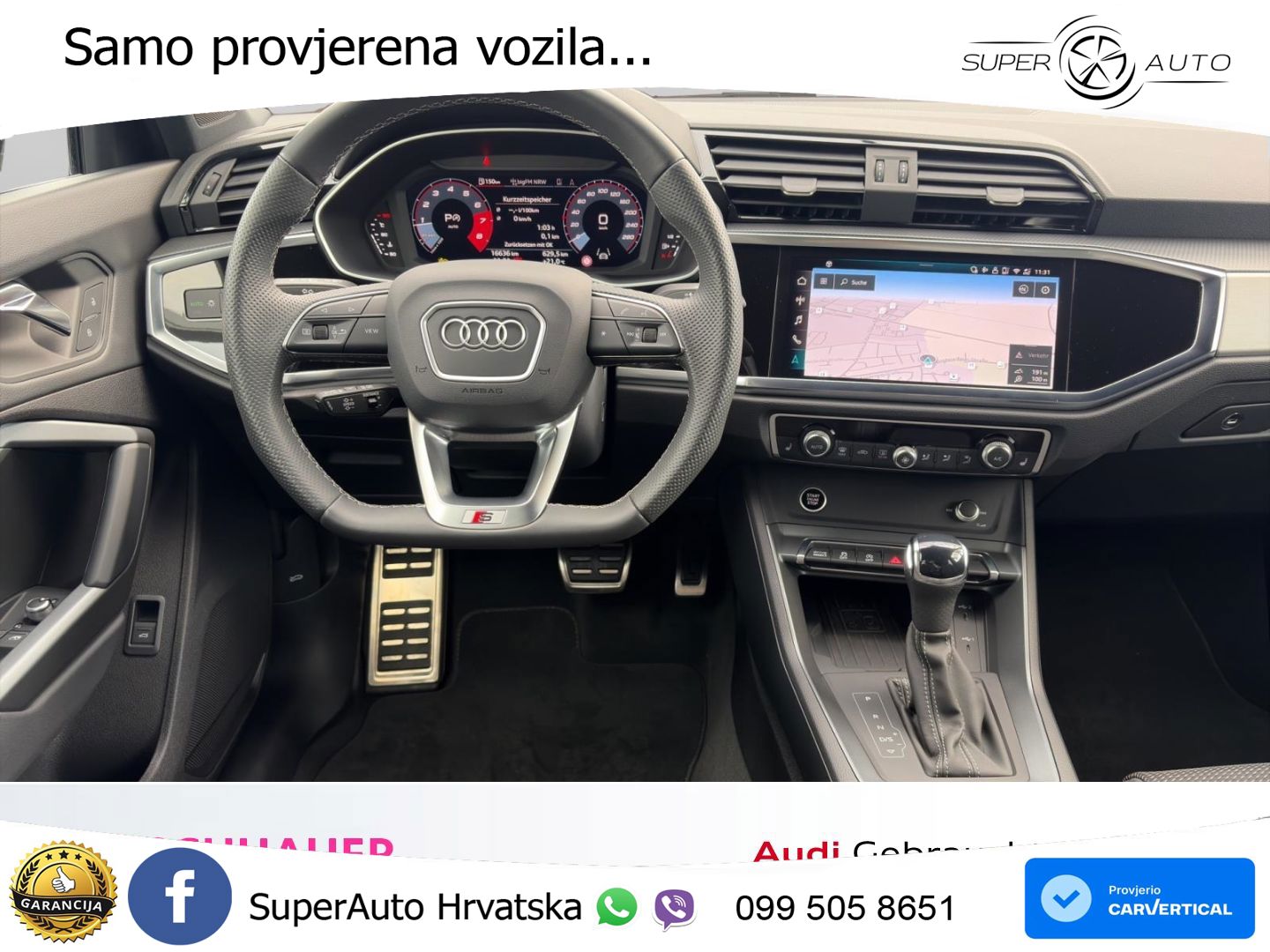 Audi Q3 35 TFSI (150 KS) S tronic S line LED+GR SJED+ACC