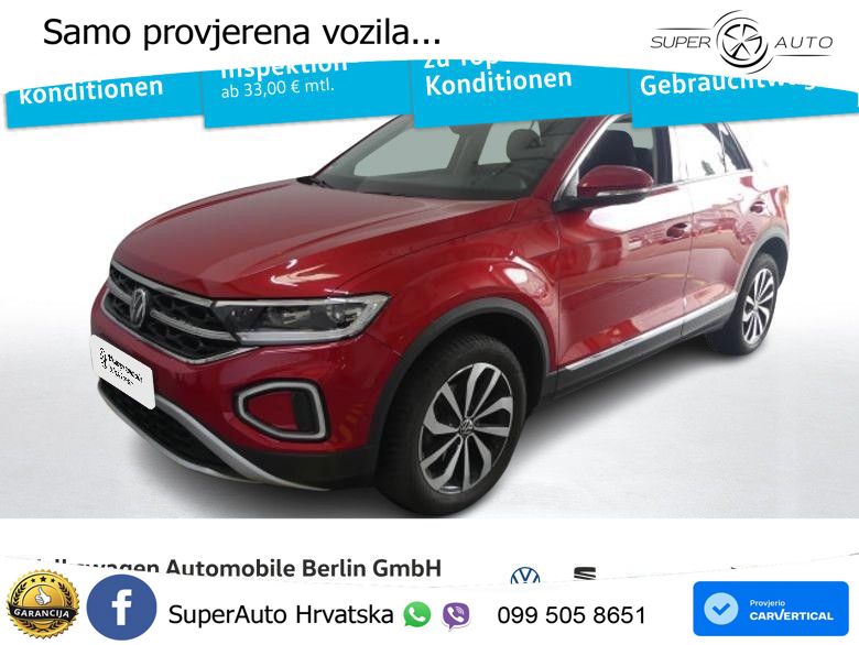 Volkswagen T-Roc 1.5 TSI (150 KS) MATRIX+GR SJED+KAM
