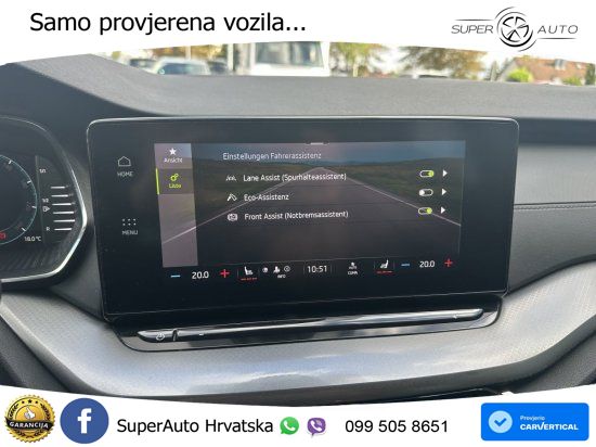 Škoda Octavia Combi 1.5 TSI (150 KS) LED+GR SJED+ACC