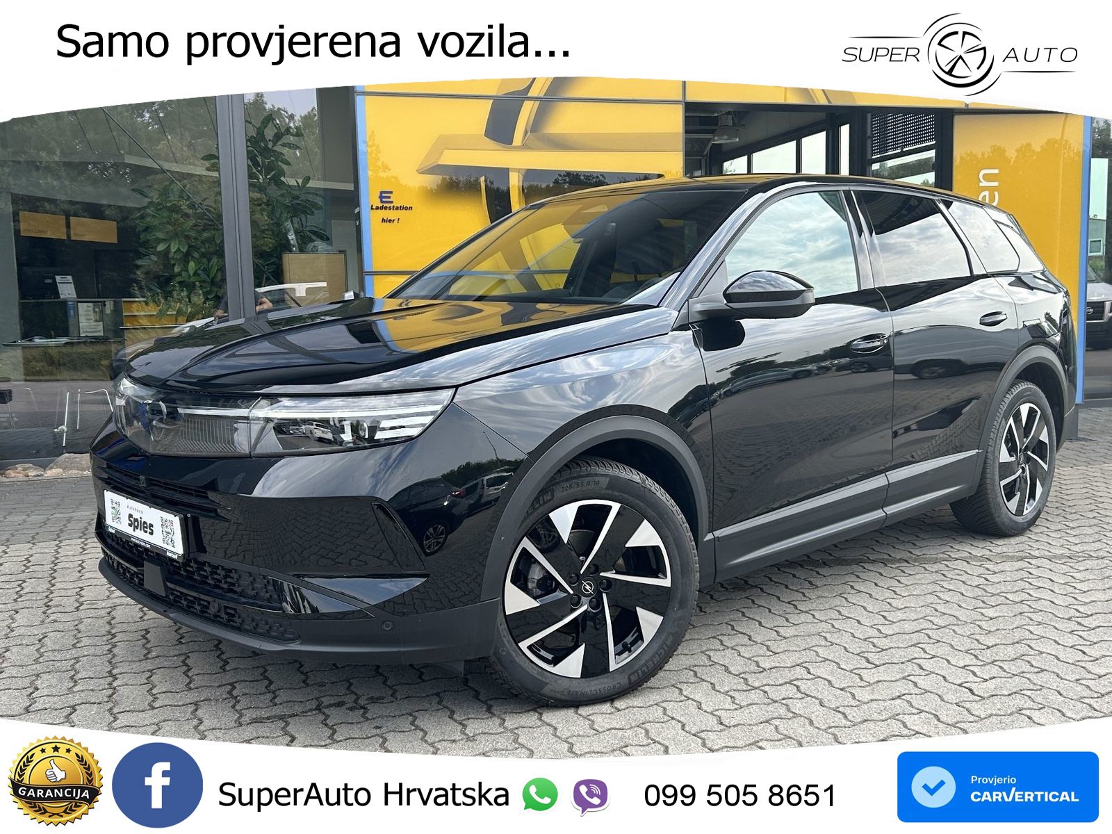 Opel Grandland 1.2 Turbo (145 KS) Hybrid eDCT GS LED+GR SJED+ACC