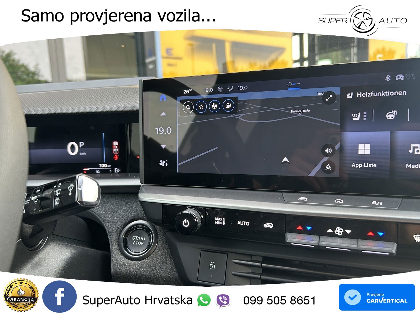 Opel Grandland 1.2 Turbo (145 KS) Hybrid eDCT GS LED+GR SJED+ACC