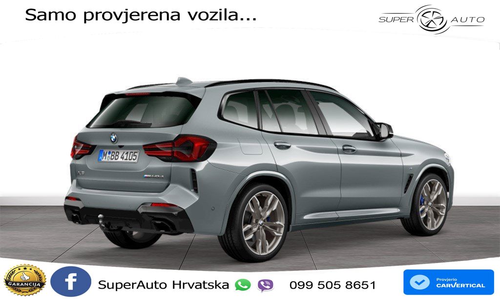 BMW X3 M40d xDrive Steptronic M Sport LED+GR SJED+ACC