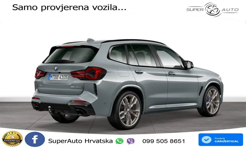 BMW X3 M40d xDrive Steptronic M Sport LED+GR SJED+ACC