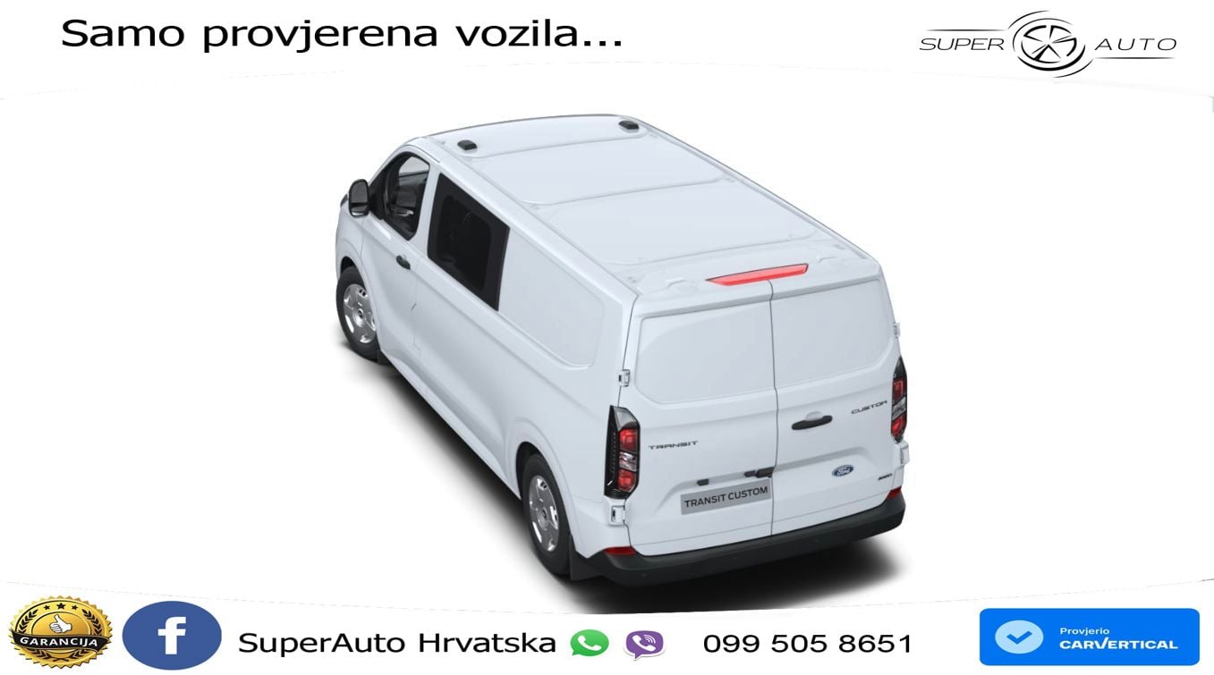 Ford Transit Custom DoKa Trend 320 L2 Aut. AHK*NAV*SH 136 KS