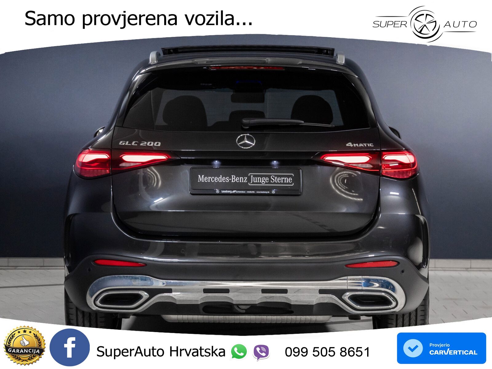 Mercedes GLC 200 (204 KS) 4MATIC 9G-TRONIC AMG LED+GR SJED+ACC