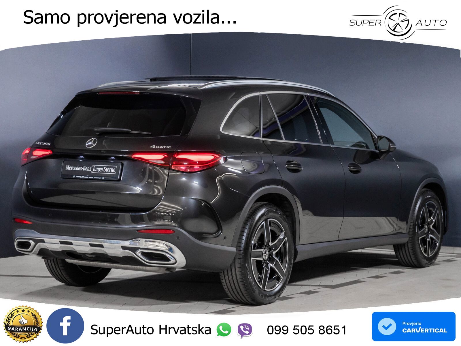 Mercedes GLC 200 (204 KS) 4MATIC 9G-TRONIC AMG LED+GR SJED+ACC