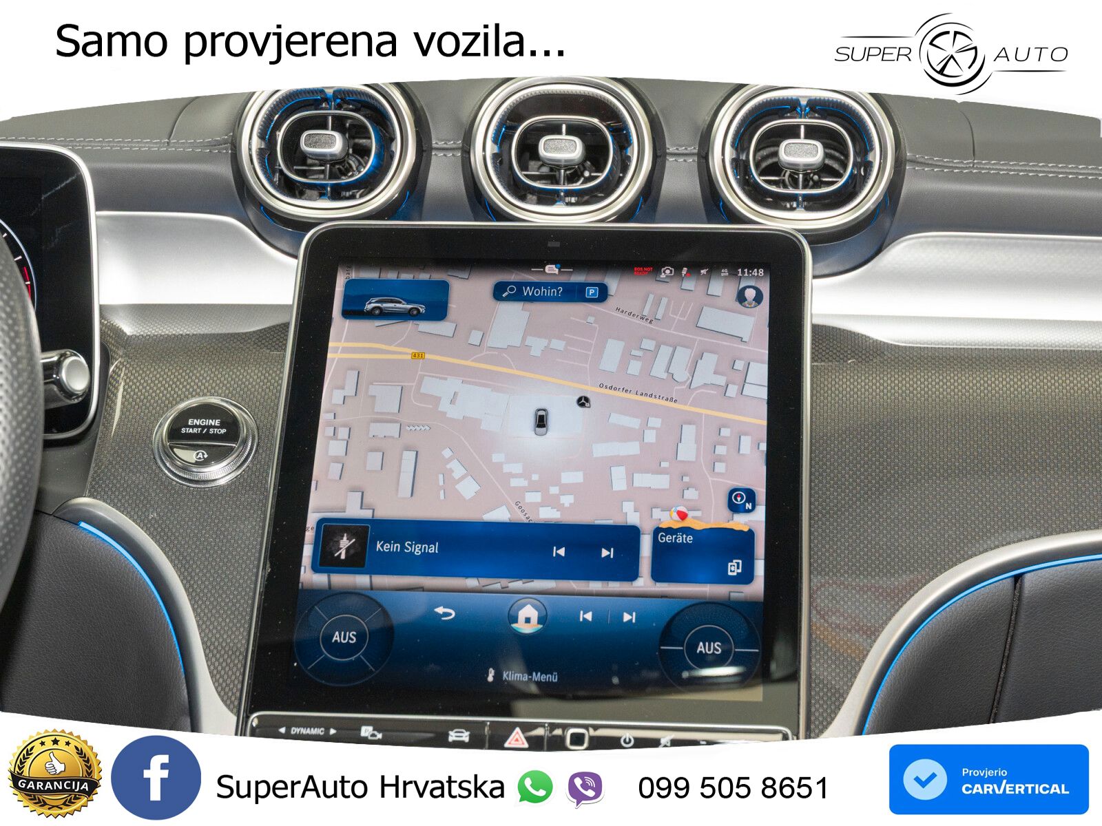 Mercedes GLC 200 (204 KS) 4MATIC 9G-TRONIC AMG LED+GR SJED+ACC