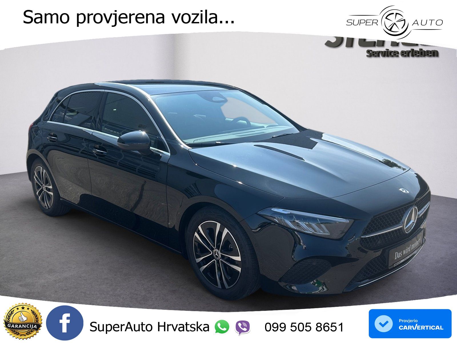 Mercedes-Benz A 180 7G-DCT LED+GR SJED+ACC