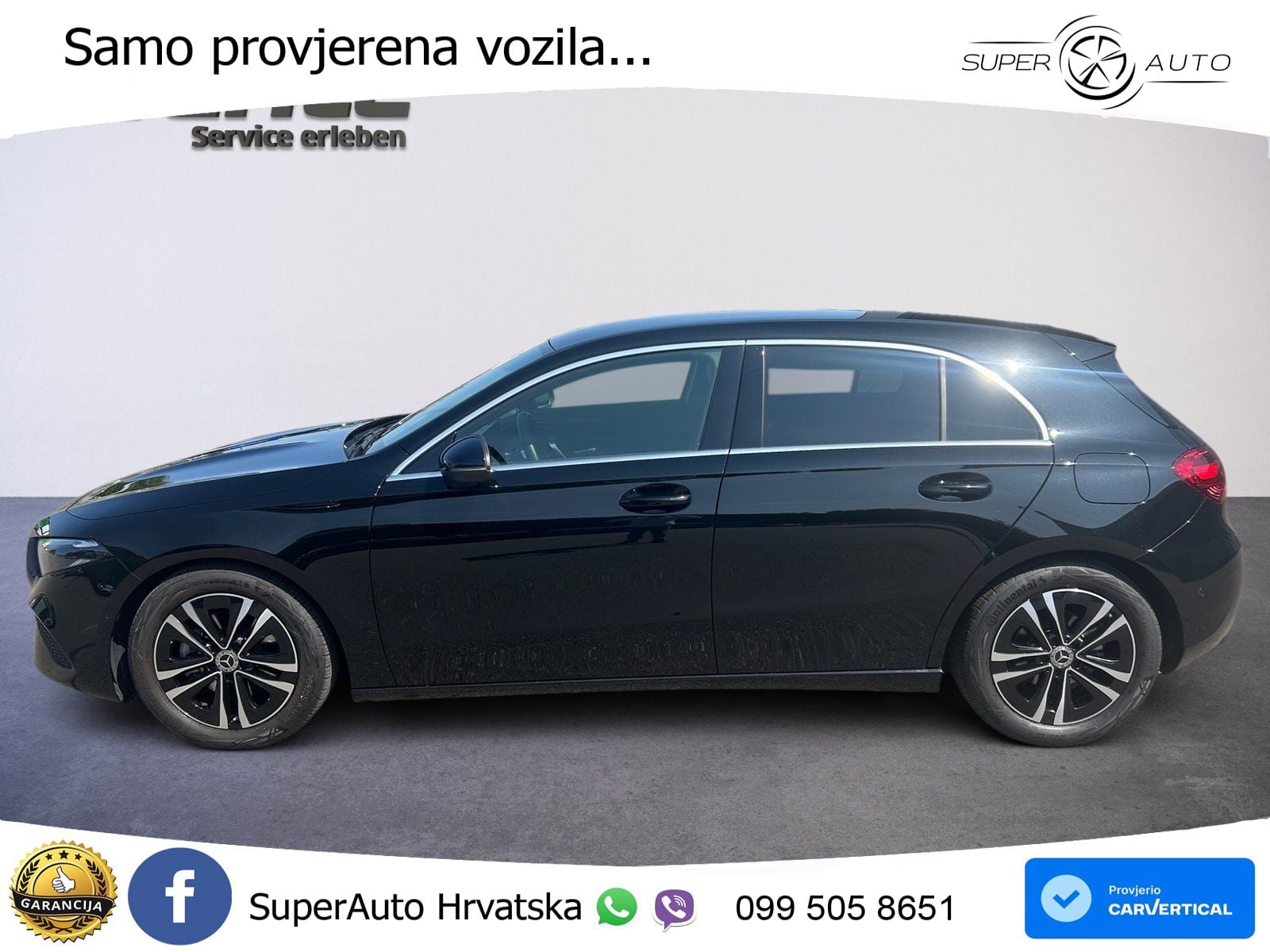 Mercedes-Benz A 180 7G-DCT LED+GR SJED+ACC