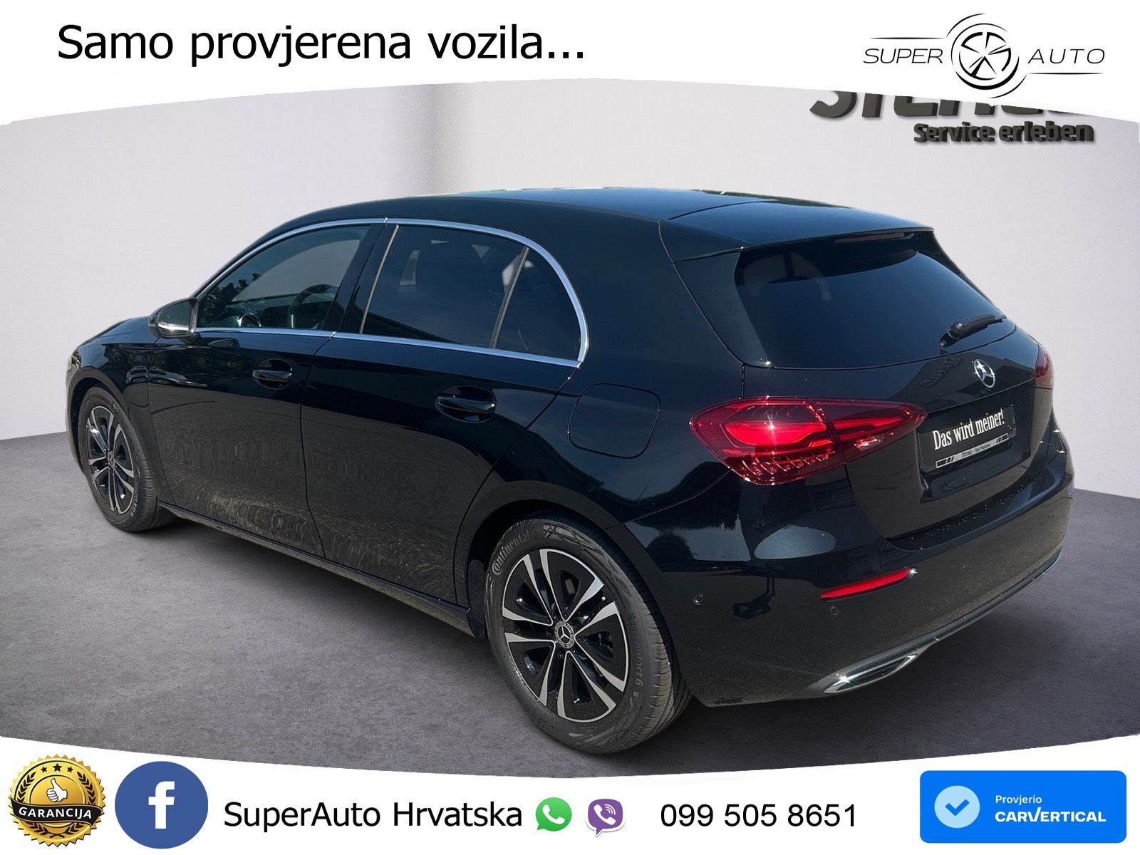 Mercedes-Benz A 180 7G-DCT LED+GR SJED+ACC