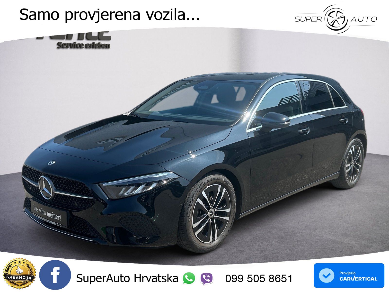 Mercedes-Benz A 180 7G-DCT LED+GR SJED+ACC