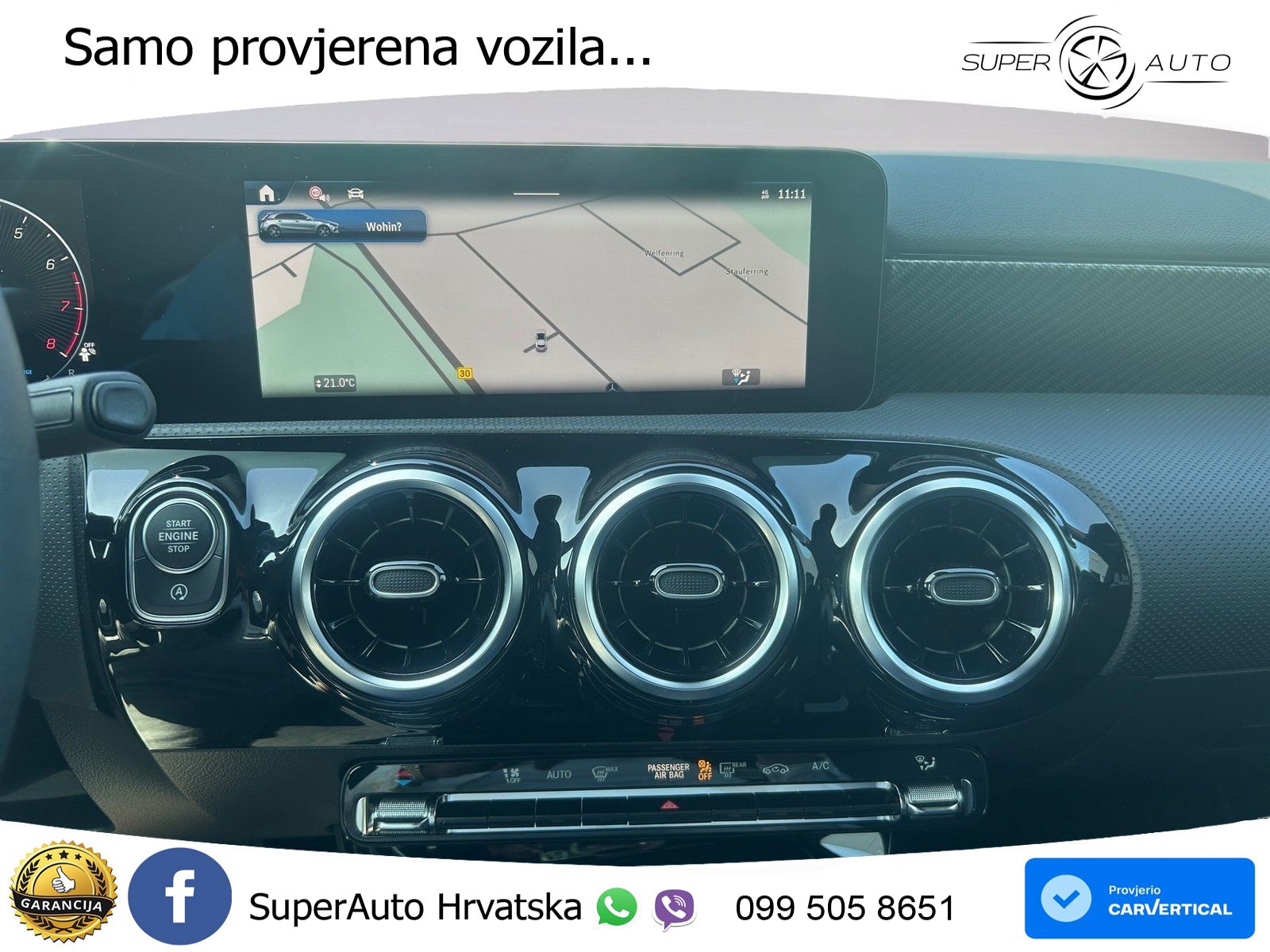 Mercedes-Benz A 180 7G-DCT LED+GR SJED+ACC