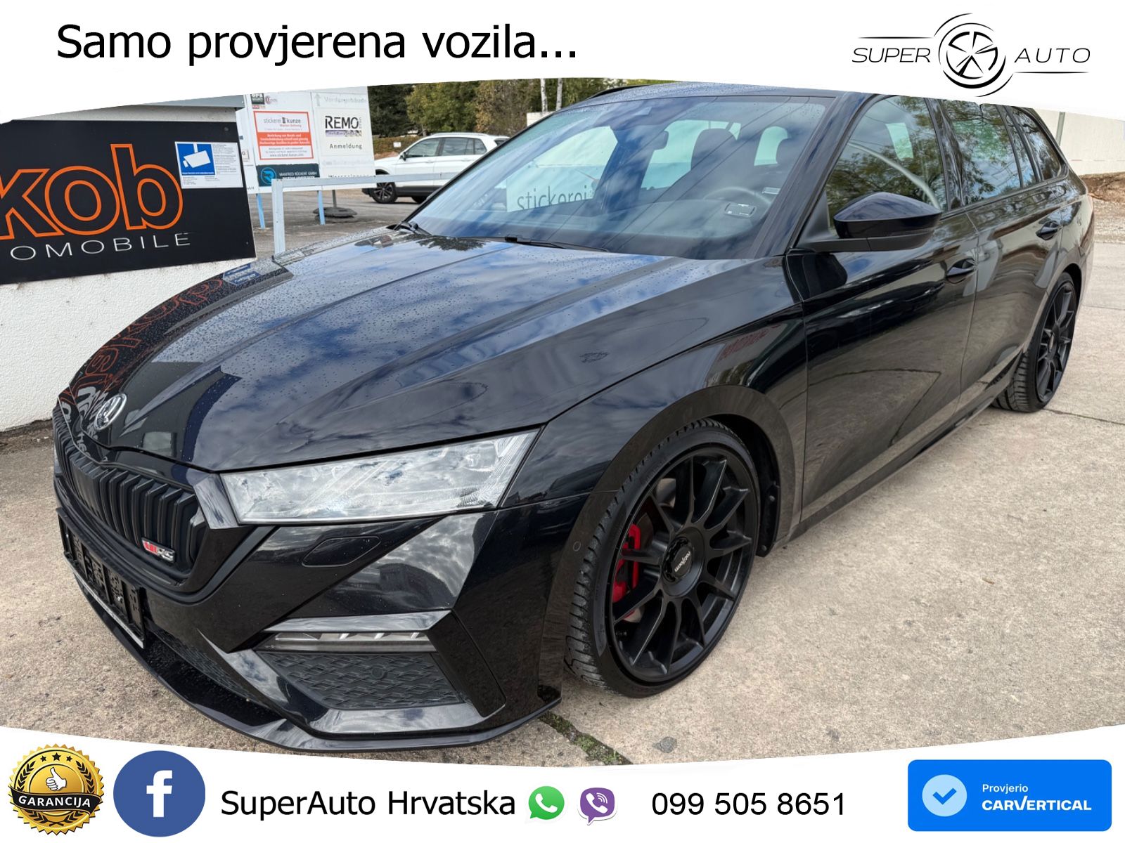 Škoda Octavia Combi RS 2.0 TSI (245 KS) DSG LED+GR SJED+ACC