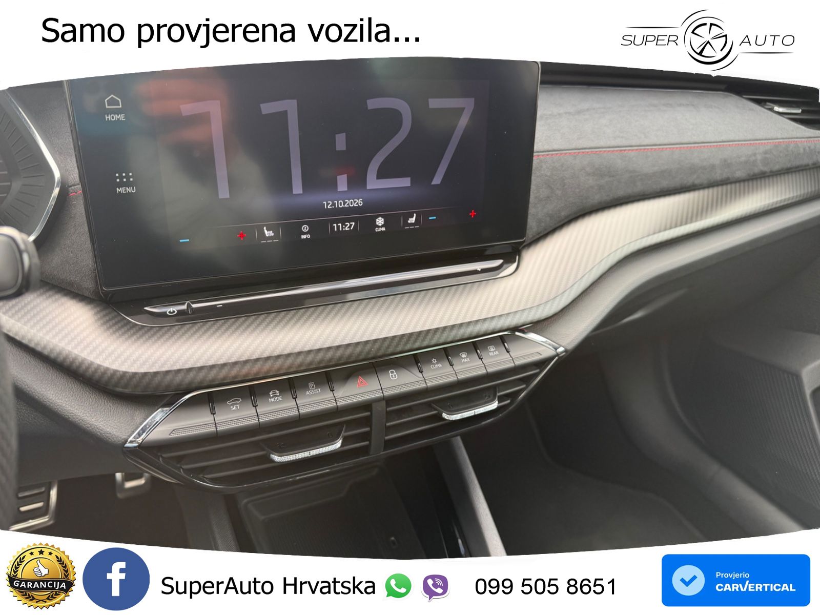 Škoda Octavia Combi RS 2.0 TSI (245 KS) DSG LED+GR SJED+ACC