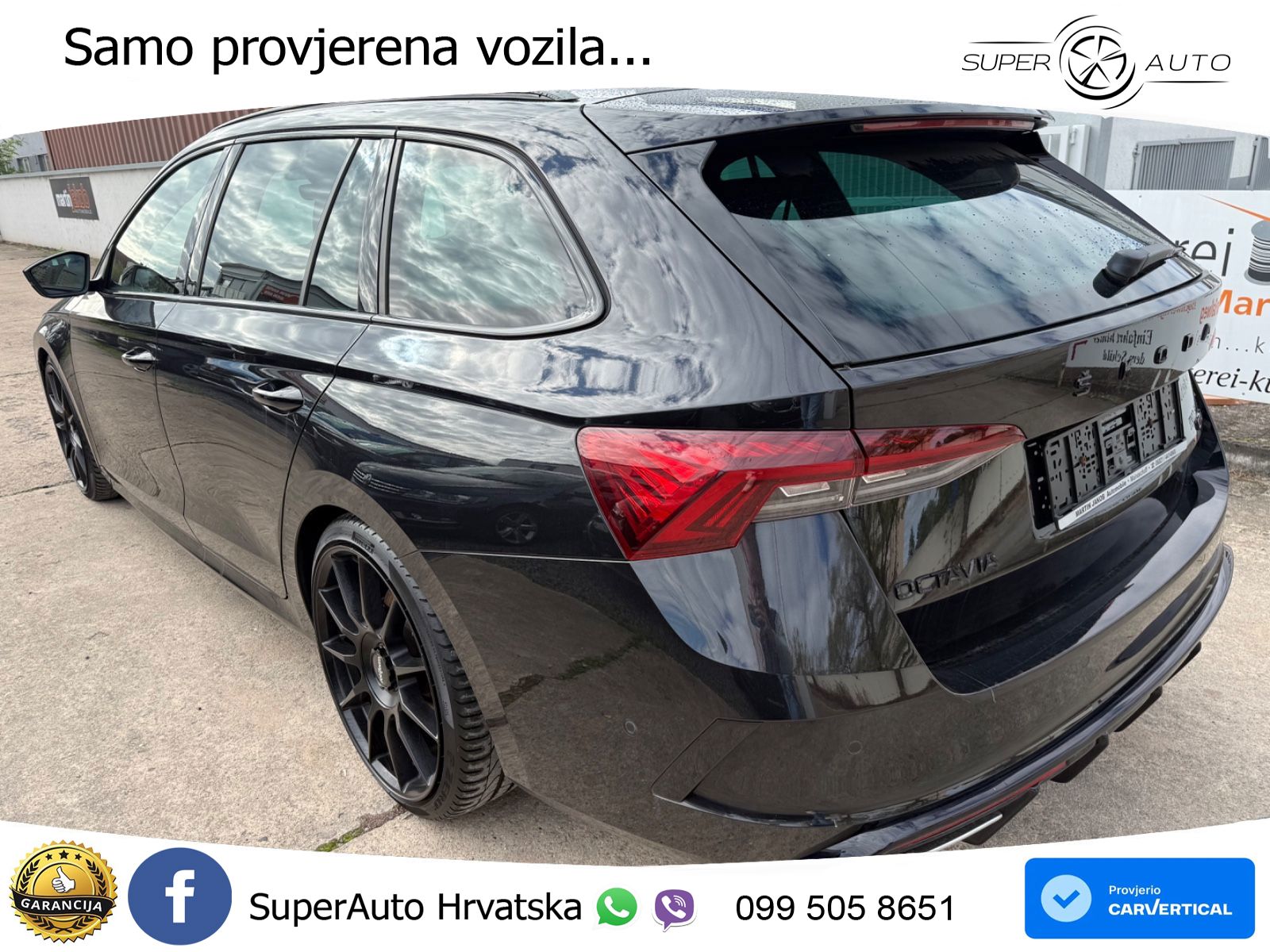 Škoda Octavia Combi RS 2.0 TSI (245 KS) DSG LED+GR SJED+ACC