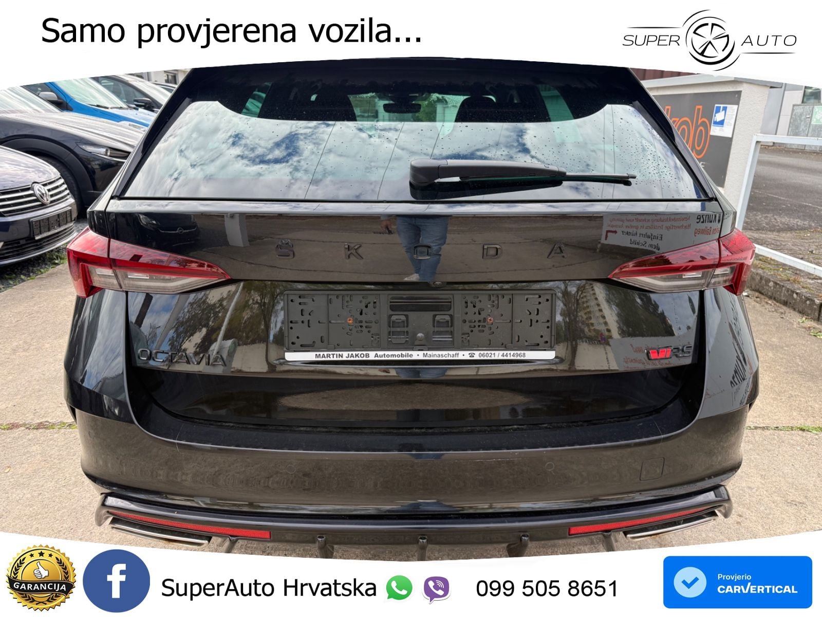 Škoda Octavia Combi RS 2.0 TSI (245 KS) DSG LED+GR SJED+ACC