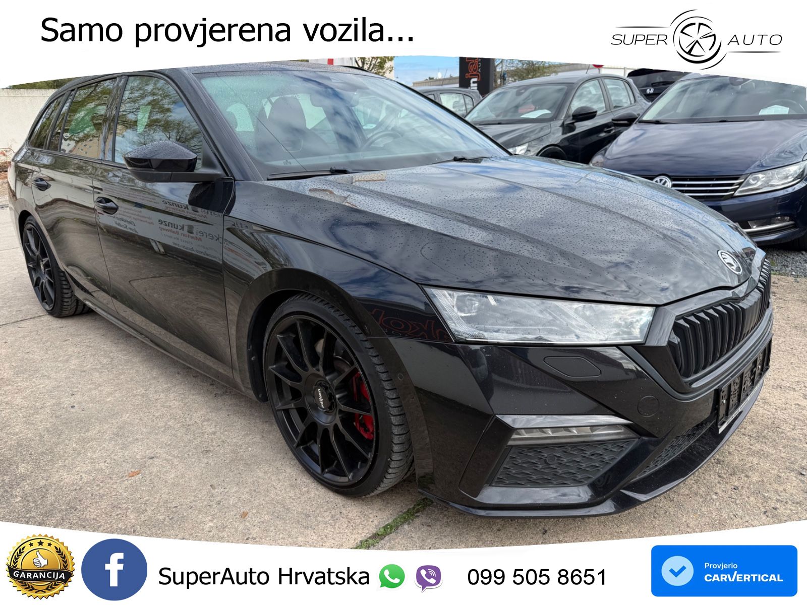 Škoda Octavia Combi RS 2.0 TSI (245 KS) DSG LED+GR SJED+ACC