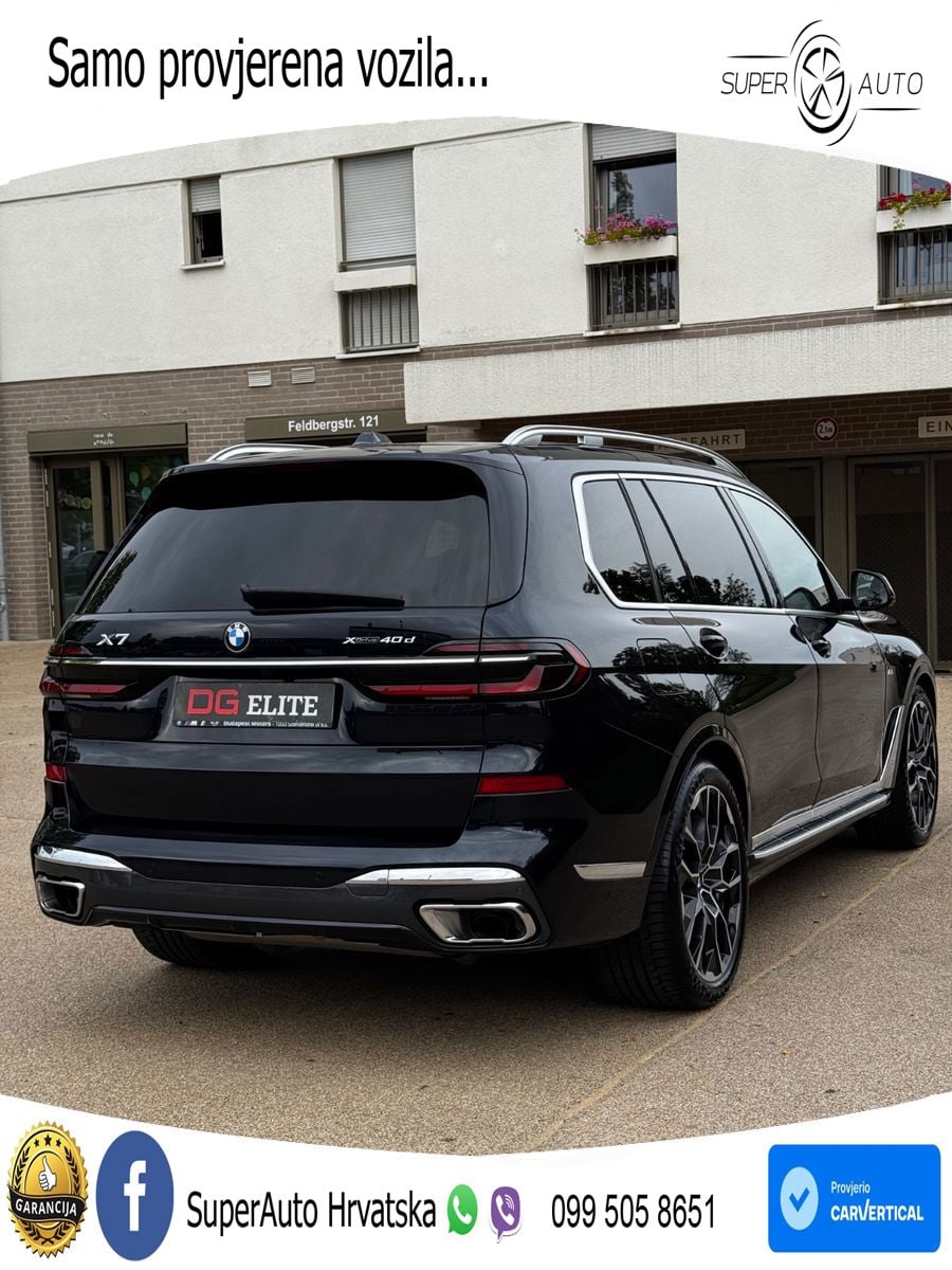 BMW X7 40d (352 KS) xDrive Steptronic LED+GR SJED+ACC
