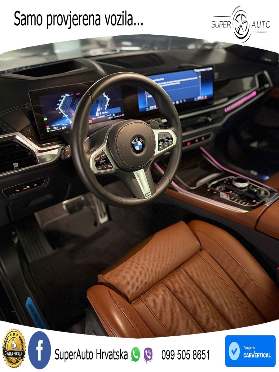 BMW X7 40d (352 KS) xDrive Steptronic LED+GR SJED+ACC