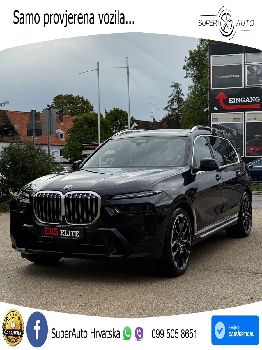 BMW X7 40d (352 KS) xDrive Steptronic LED+GR SJED+ACC