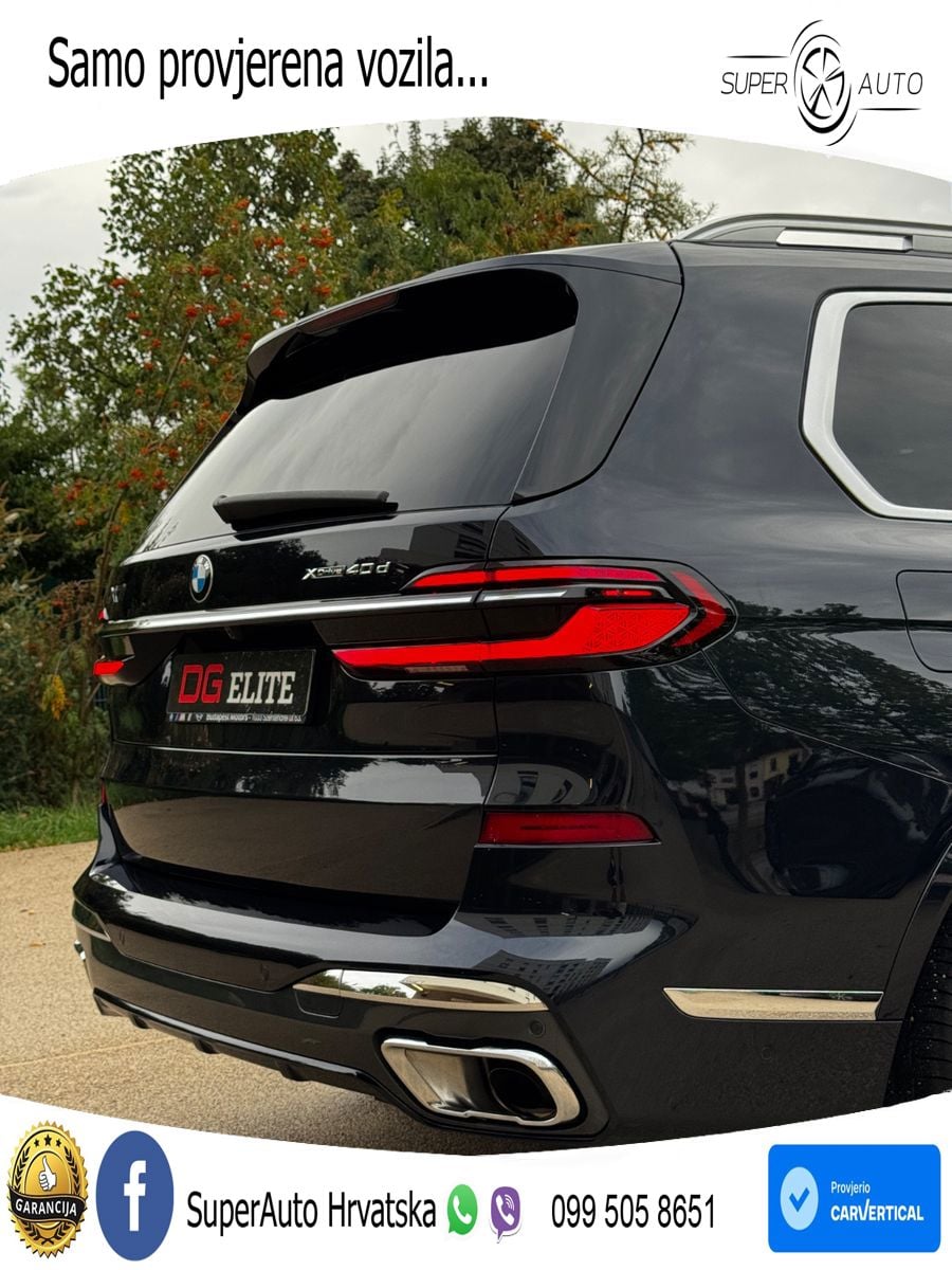 BMW X7 40d (352 KS) xDrive Steptronic LED+GR SJED+ACC