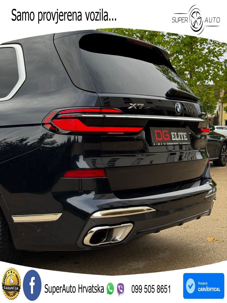BMW X7 40d (352 KS) xDrive Steptronic LED+GR SJED+ACC