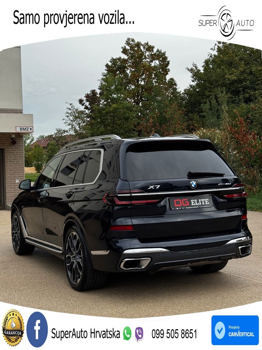 BMW X7 40d (352 KS) xDrive Steptronic LED+GR SJED+ACC