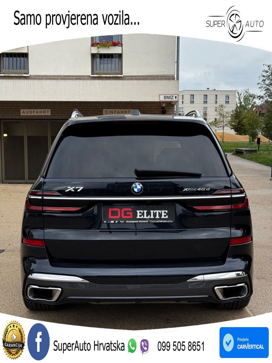 BMW X7 40d (352 KS) xDrive Steptronic LED+GR SJED+ACC
