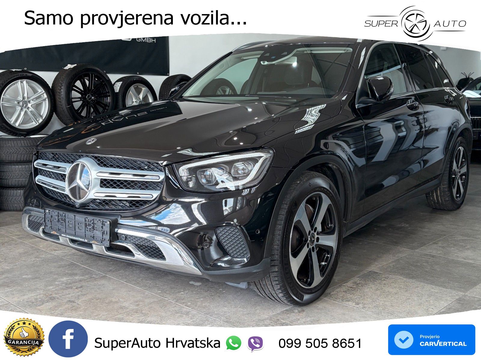 Mercedes GLC 300d (245 KS) 4MATIC G-TRONIC LED+GR SJED+ACC