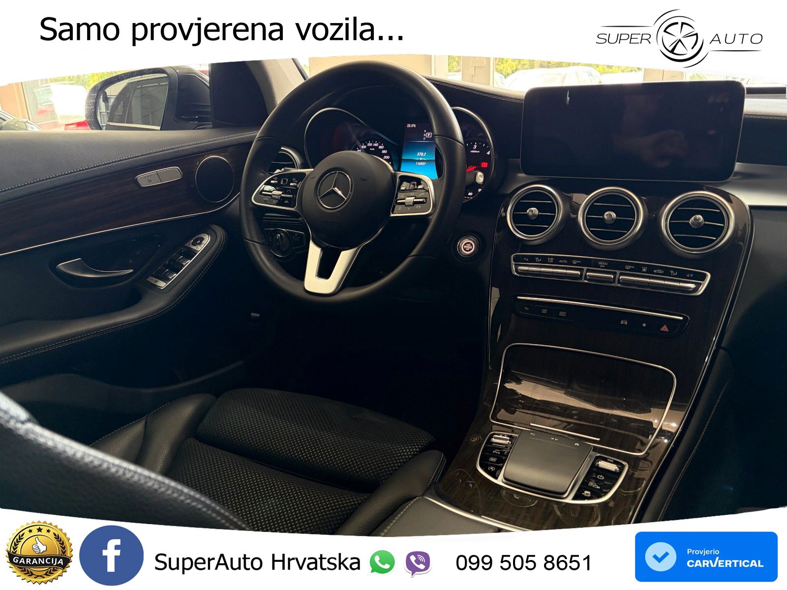Mercedes GLC 300d (245 KS) 4MATIC G-TRONIC LED+GR SJED+ACC