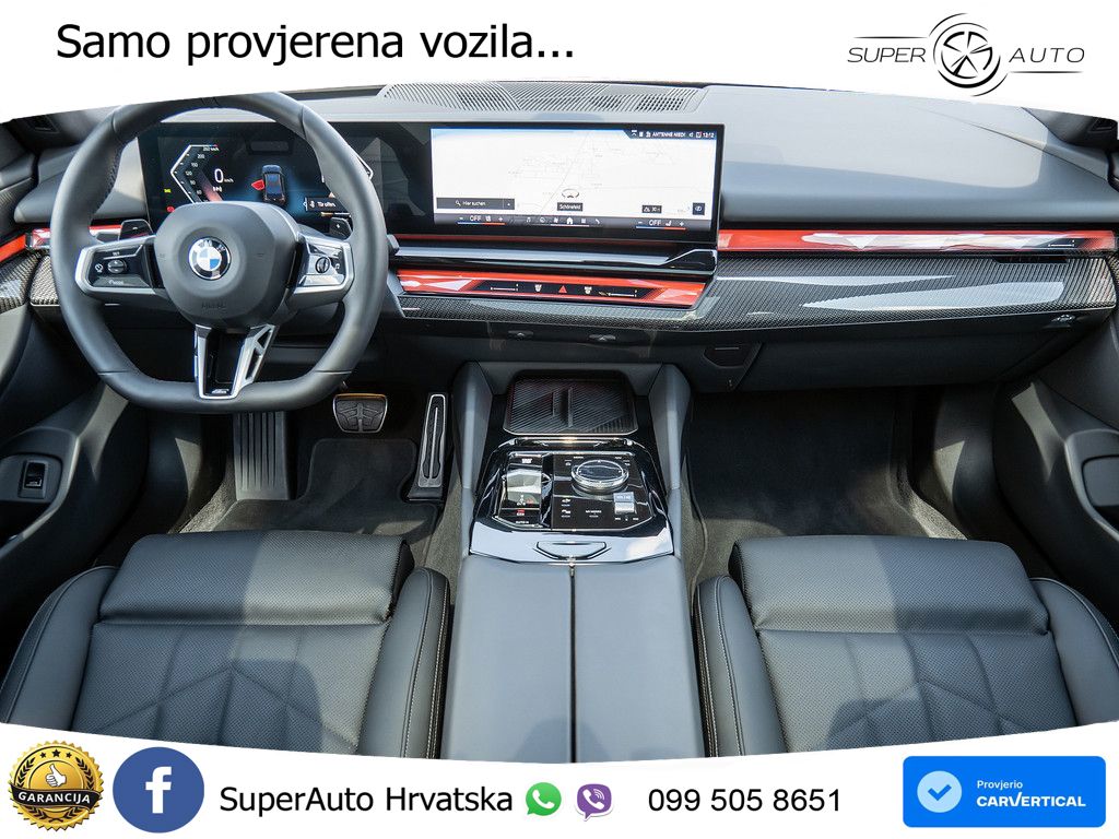 BMW 520d (197 KS) Steptronic M Sport ACC+HEAD+4xGR SJED+360+PANO