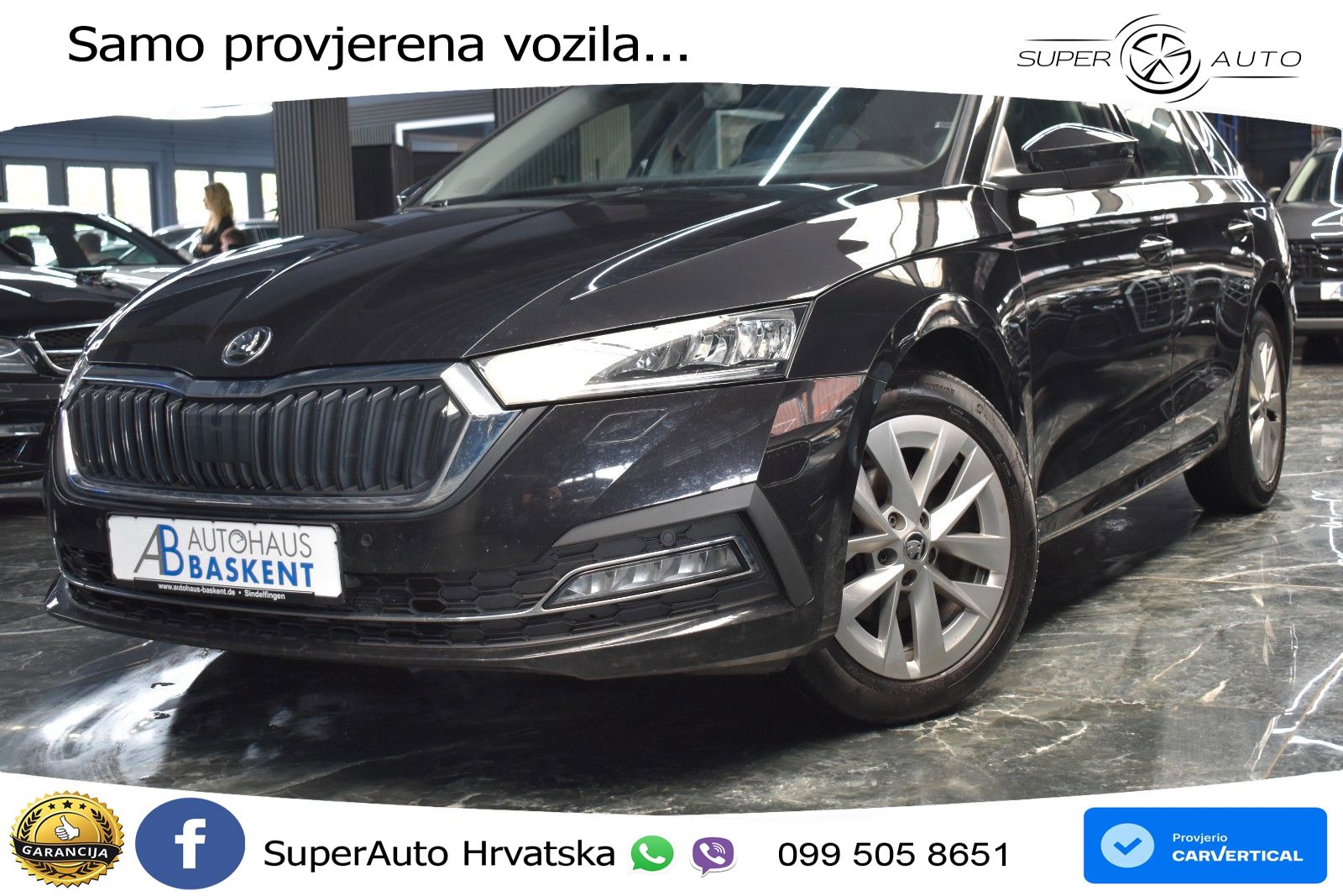 Škoda Octavia Combi 2.0 TDI (150 KS) DSG LED+GR SJED+ACC