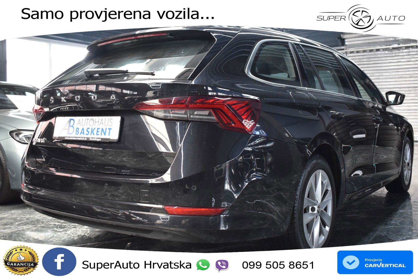 Škoda Octavia Combi 2.0 TDI (150 KS) DSG LED+GR SJED+ACC