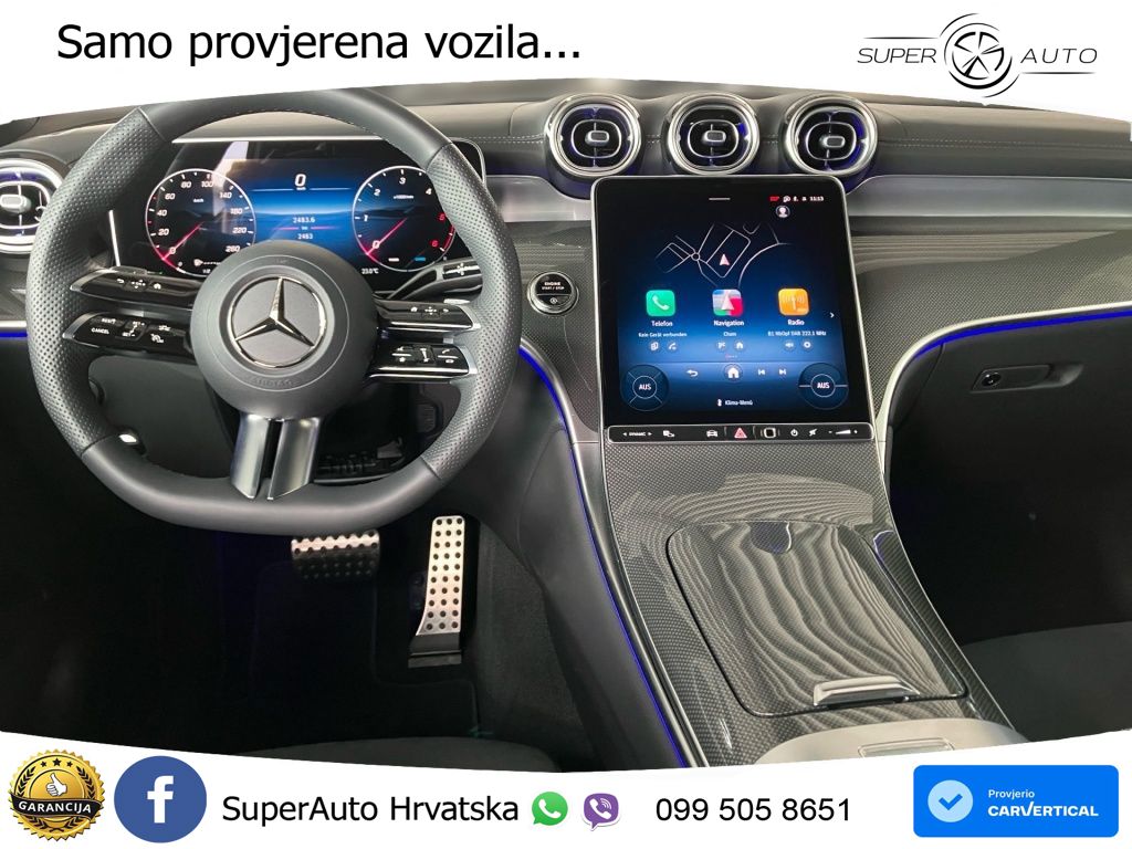 Mercedes GLC 220d (197 KS) 4MATIC 9G-TRONIC AMG LED+GR SJED+ACC