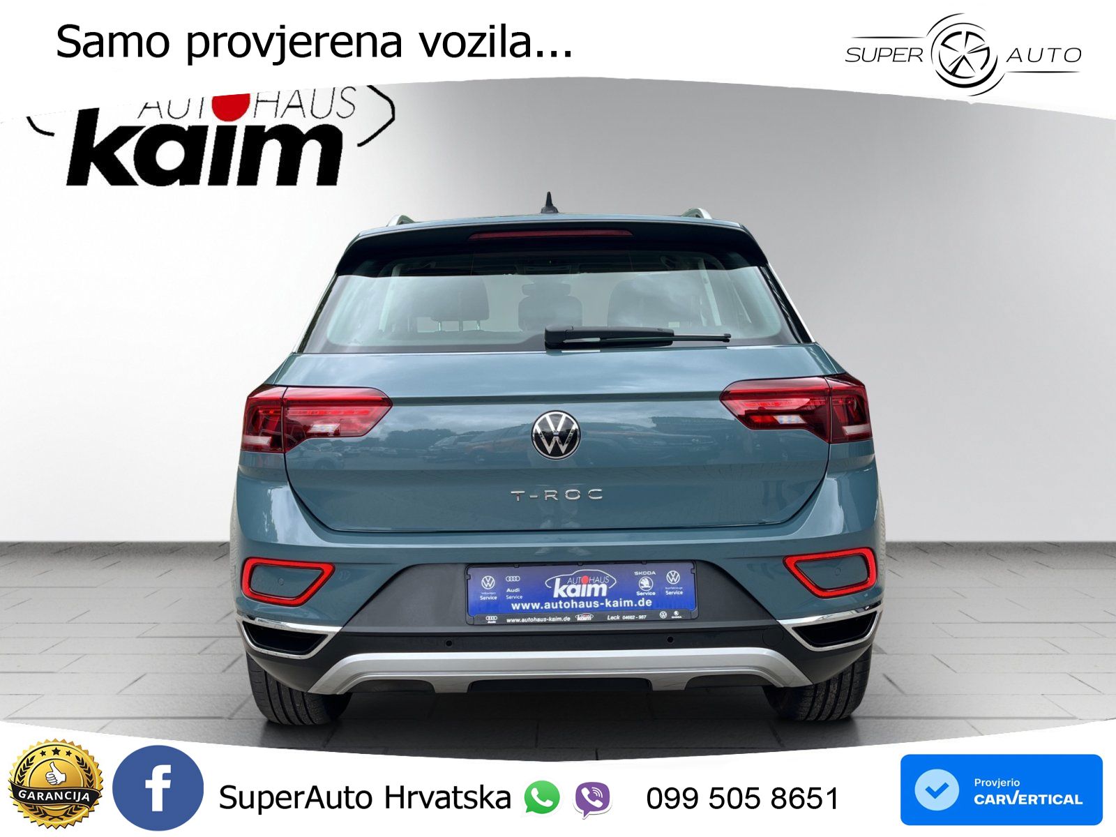 Volkswagen T-Roc I 1.5 TSI (150 KS) DSG LED+GR SJED+ACC