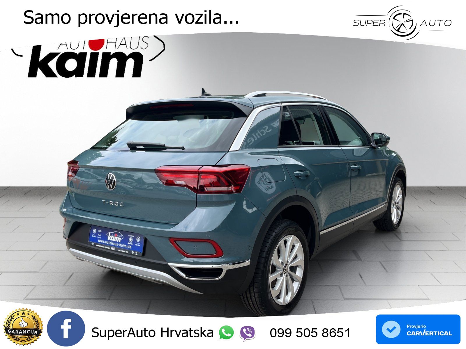 Volkswagen T-Roc I 1.5 TSI (150 KS) DSG LED+GR SJED+ACC