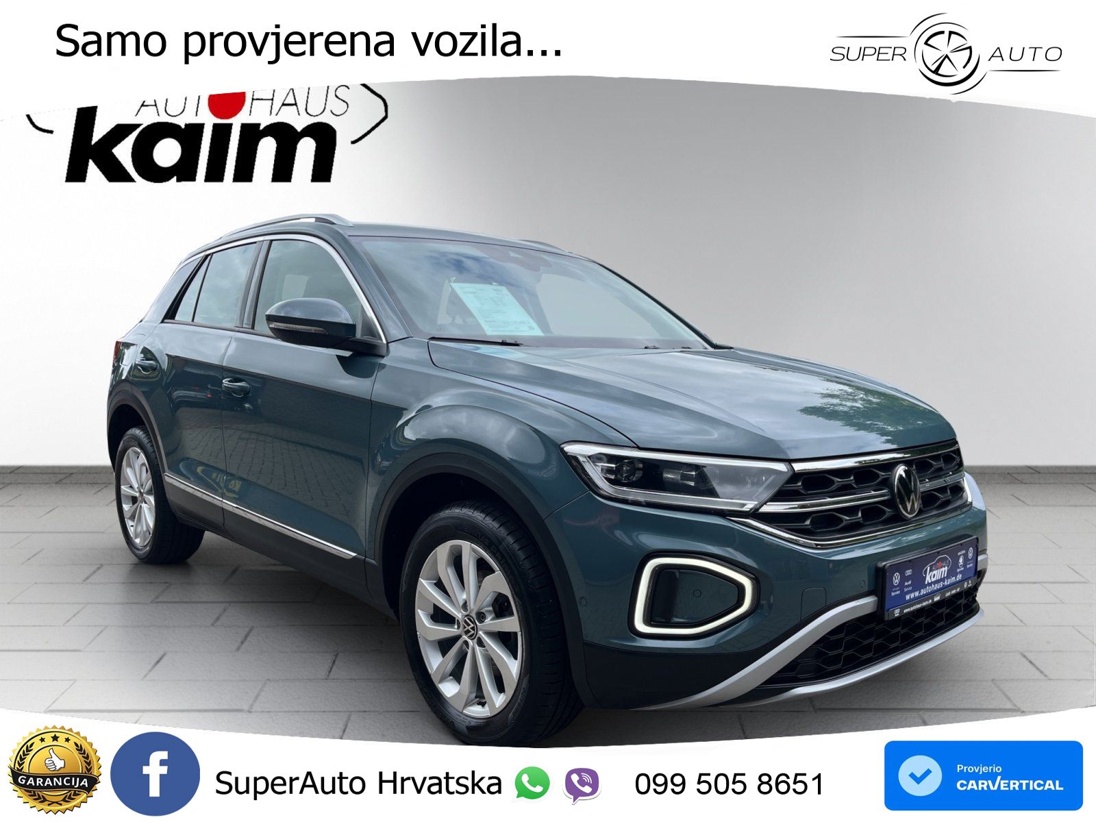 Volkswagen T-Roc I 1.5 TSI (150 KS) DSG LED+GR SJED+ACC