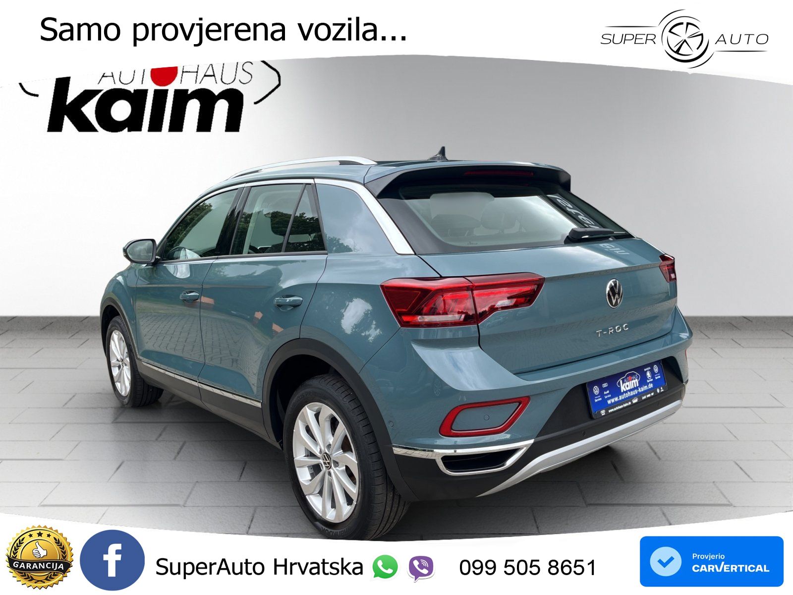 Volkswagen T-Roc I 1.5 TSI (150 KS) DSG LED+GR SJED+ACC