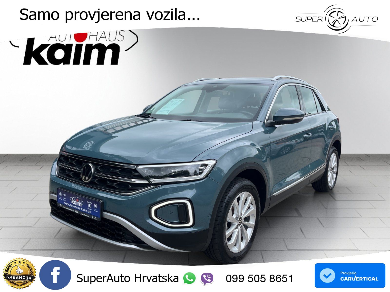 Volkswagen T-Roc I 1.5 TSI (150 KS) DSG LED+GR SJED+ACC