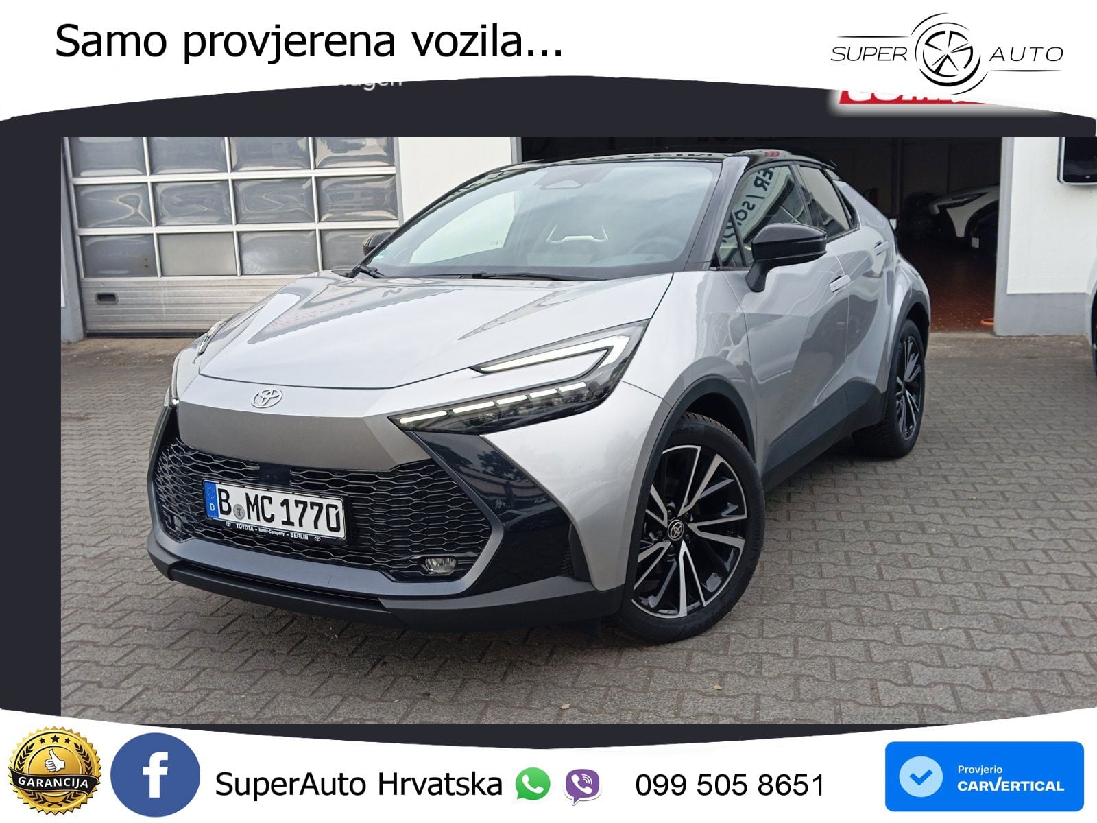 Toyota C-HR 2.0 (198 KS) Hybrid e-CVT LED+GR SJED+ACC