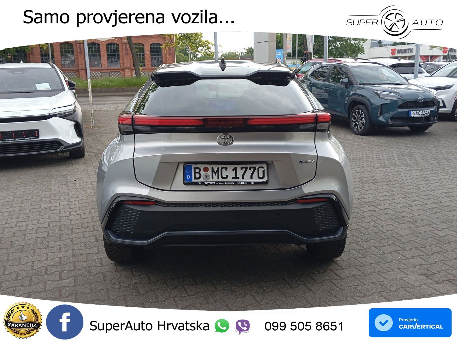 Toyota C-HR 2.0 (198 KS) Hybrid e-CVT LED+GR SJED+ACC