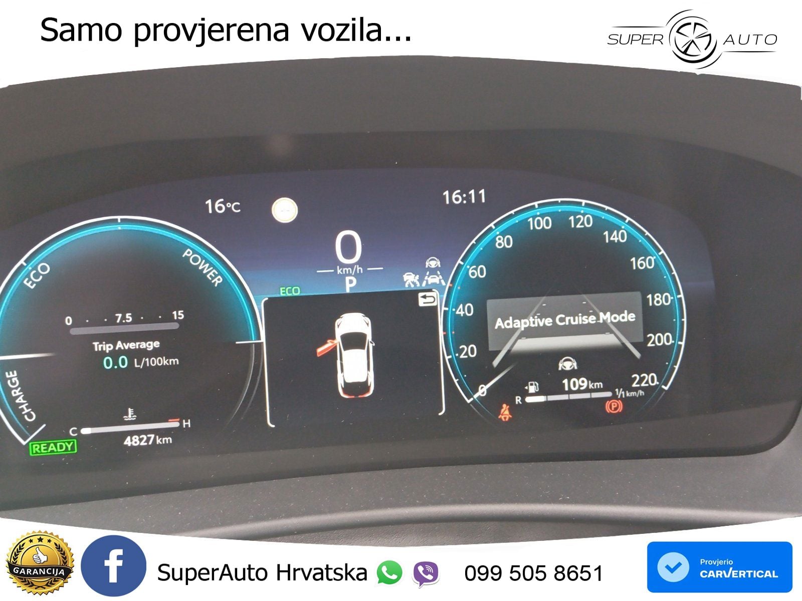 Toyota C-HR 2.0 (198 KS) Hybrid e-CVT LED+GR SJED+ACC