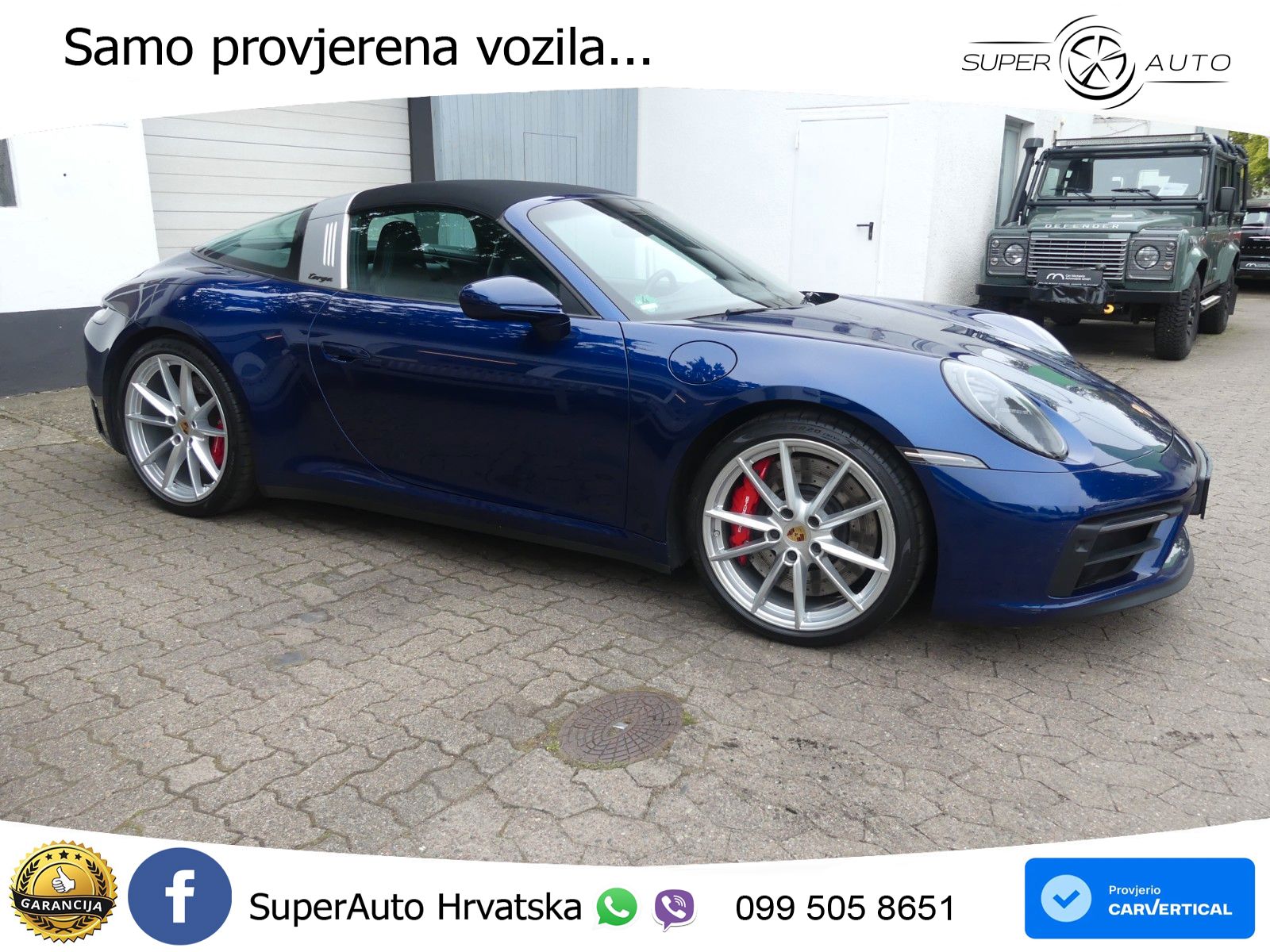 Porsche 911 Targa 4 GTS 3.0 (480 KS) PDK LED+GR SJED+ACC