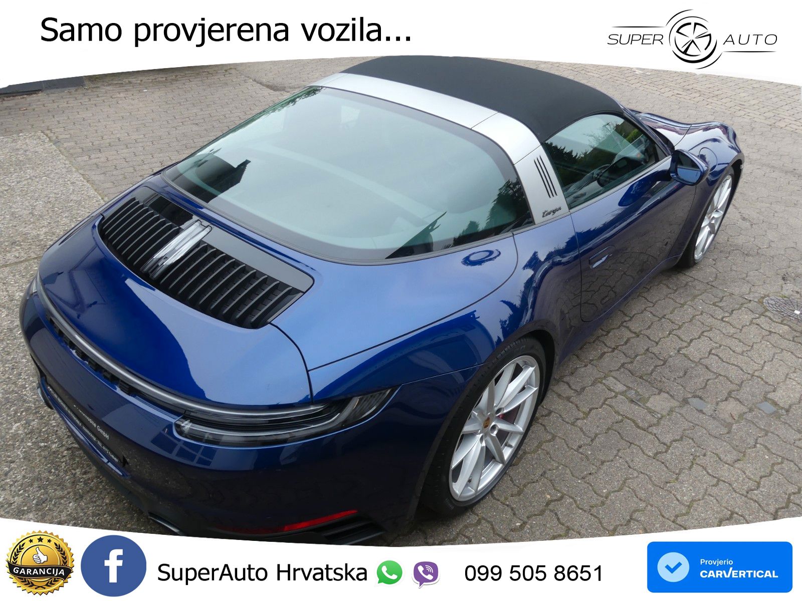 Porsche 911 Targa 4 GTS 3.0 (480 KS) PDK LED+GR SJED+ACC
