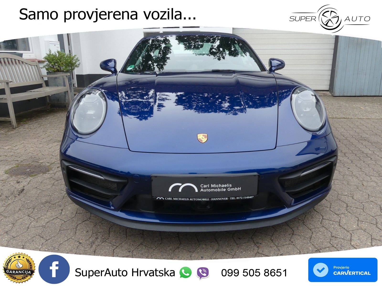 Porsche 911 Targa 4 GTS 3.0 (480 KS) PDK LED+GR SJED+ACC