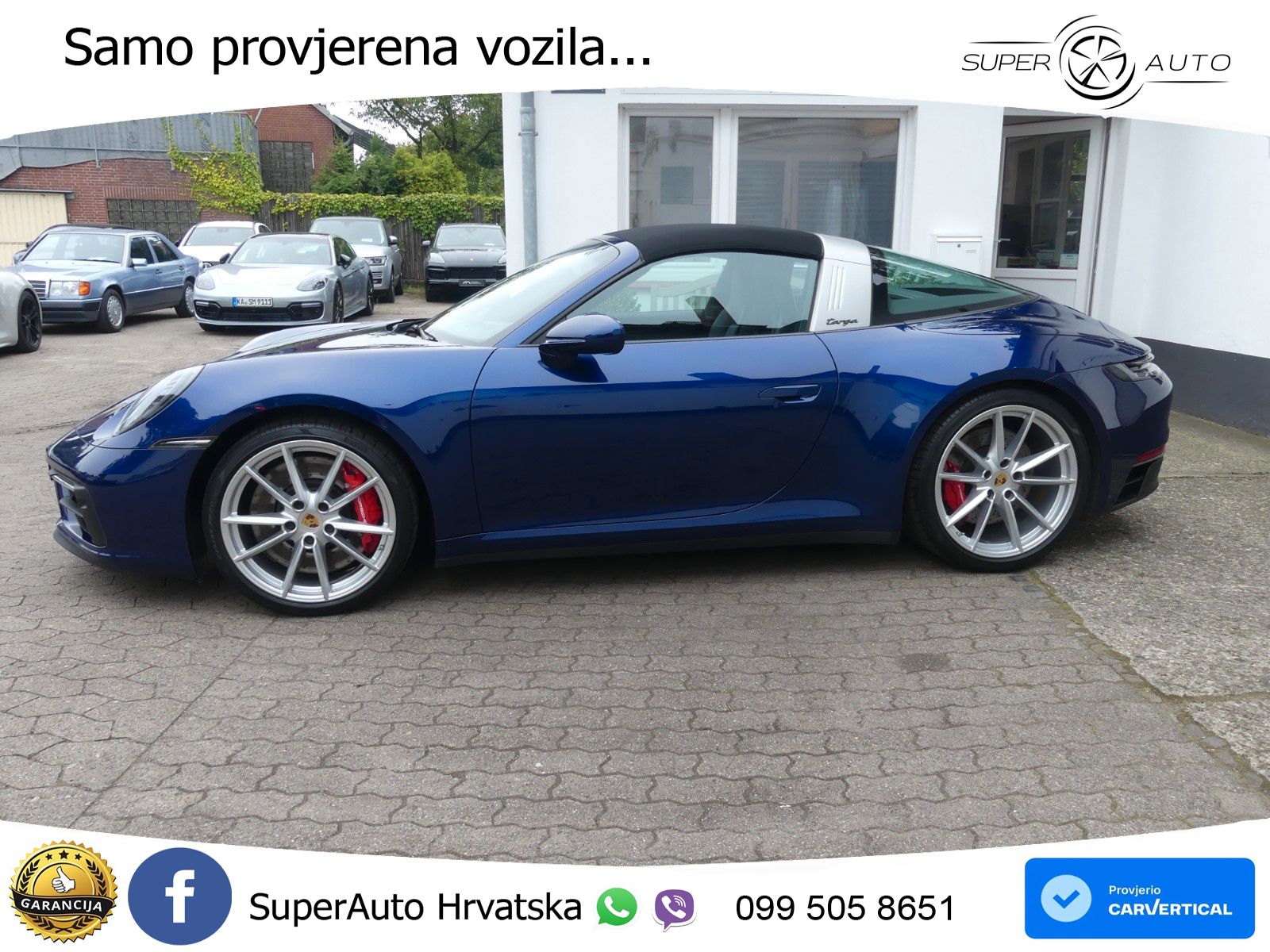 Porsche 911 Targa 4 GTS 3.0 (480 KS) PDK LED+GR SJED+ACC
