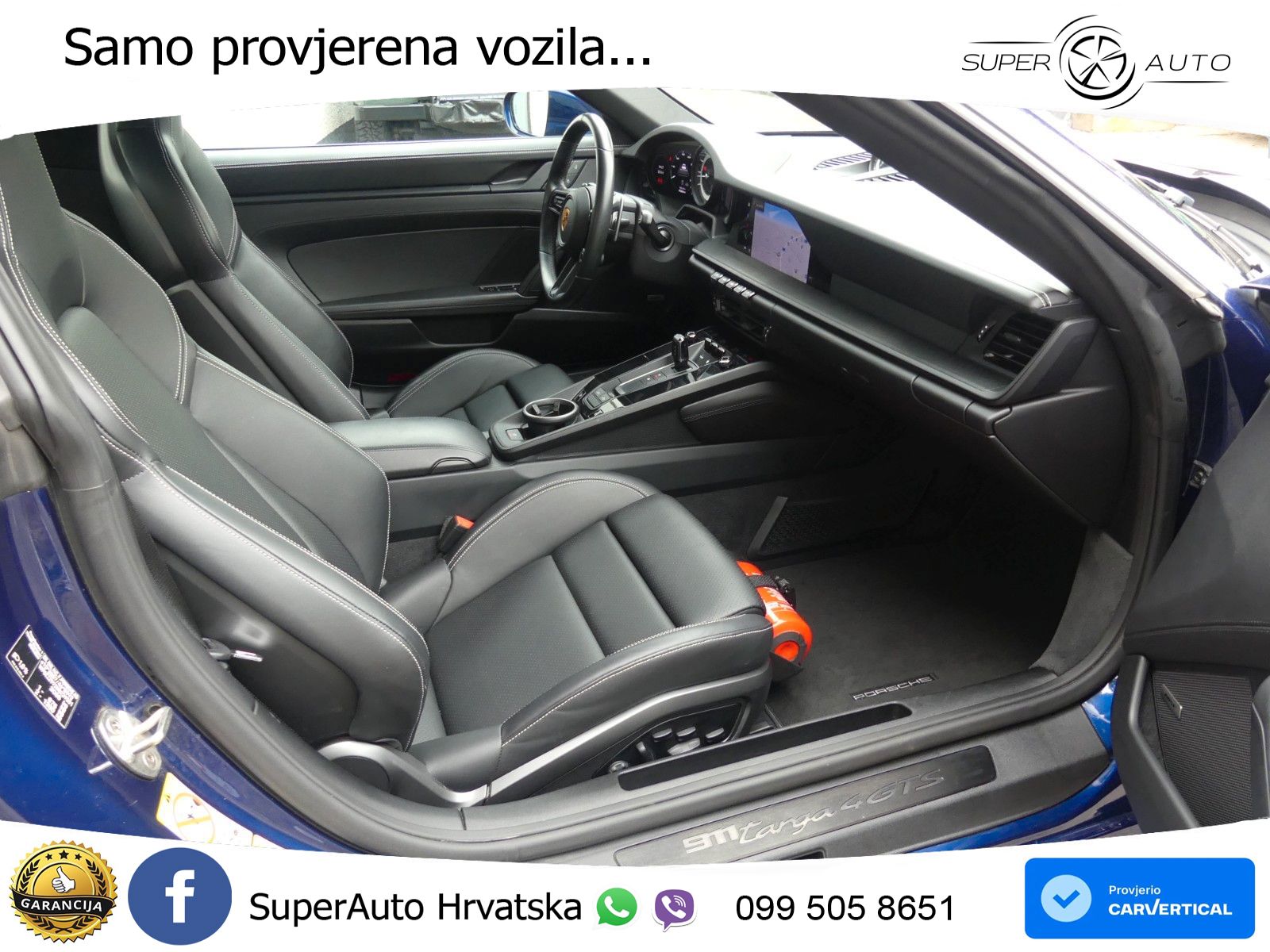 Porsche 911 Targa 4 GTS 3.0 (480 KS) PDK LED+GR SJED+ACC