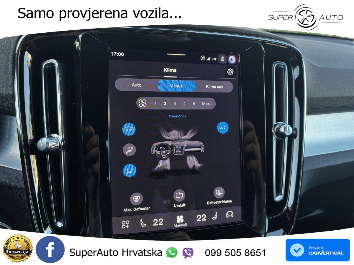 Volvo XC40 2.0 B3 163 KS Automatic LED+GR SJED+ACC